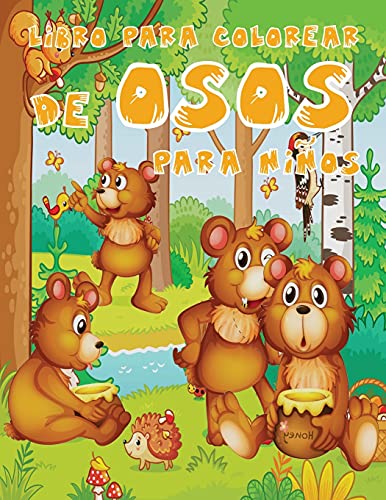 Libro Para Colorear de Osos Para Ninos