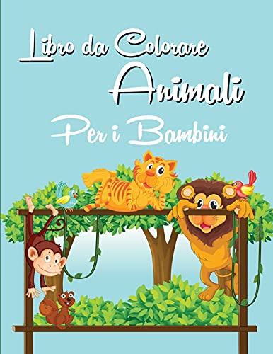 Libro da Colorare Animali per i Bambini