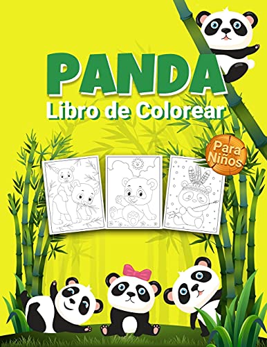 Panda Libro de Colorear para Ninos