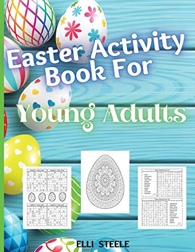 Easter Coloring Book For Young Adults