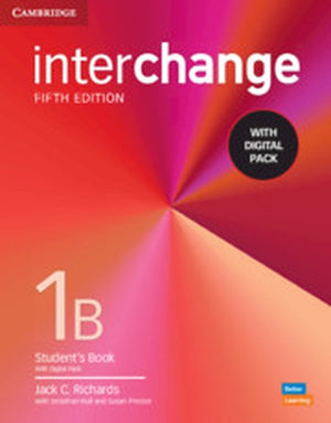 Interchange Level 1B Student's Book with Digital Pack