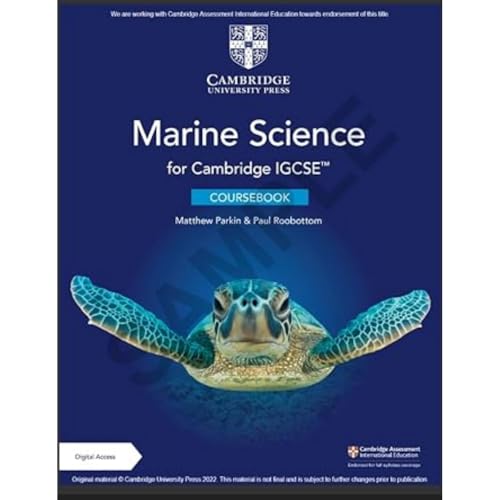 Cambridge IGCSE Marine Science Coursebook with Digital Access (2 Years)