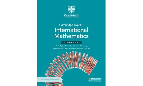 Cambridge IGCSE International Mathematics Coursebook with Cambridge Online Mathematics (2 Years' Access)