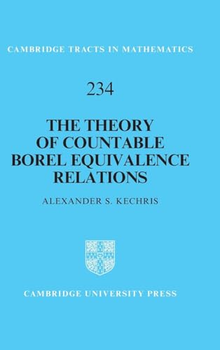 The Theory of Countable Borel Equivalence Relations