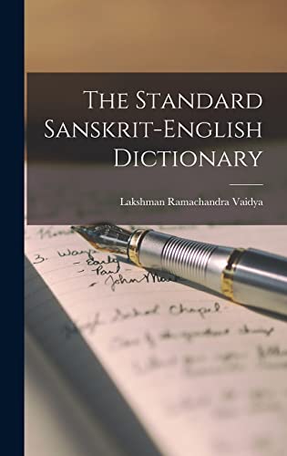 The Standard Sanskrit-English Dictionary