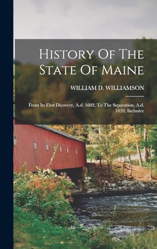 History Of The State Of Maine