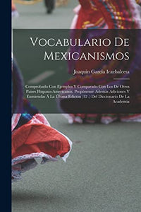 Vocabulario De Mexicanismos 