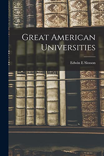 Great American Universities