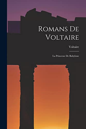 Romans De Voltaire