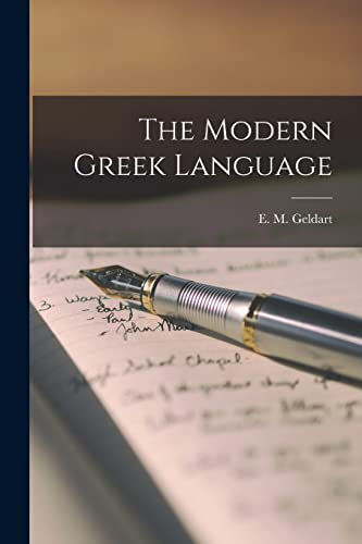 The Modern Greek Language