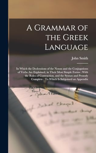 A Grammar of the Greek Language