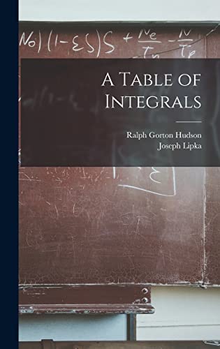 A Table of Integrals