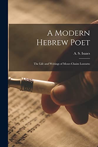 A Modern Hebrew Poet