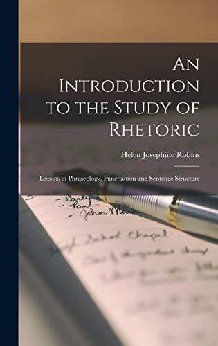 An Introduction to the Study of Rhetoric