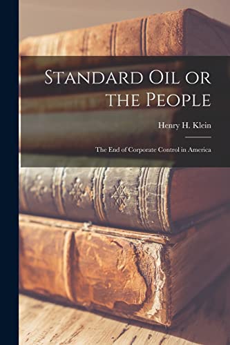 Standard oil or the People
