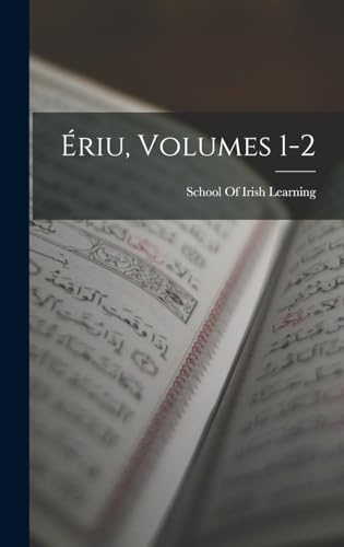 Eriu, Volumes 1-2