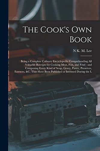 The Cook's own Book