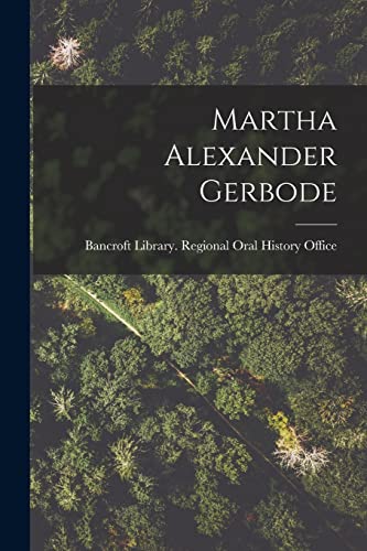 Martha Alexander Gerbode