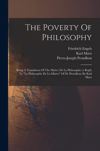 The Poverty Of Philosophy