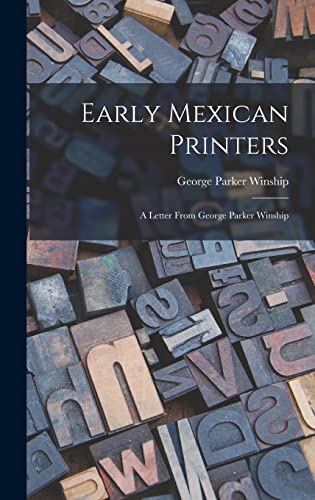 Early Mexican Printers