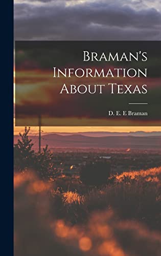 Braman's Information About Texas