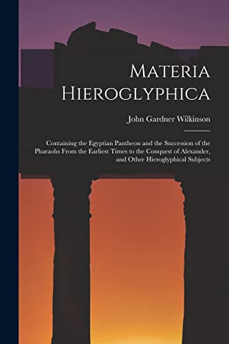 Materia Hieroglyphica