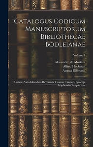 Catalogus Codicum Manuscriptorum Bibliothecae Bodleianae 