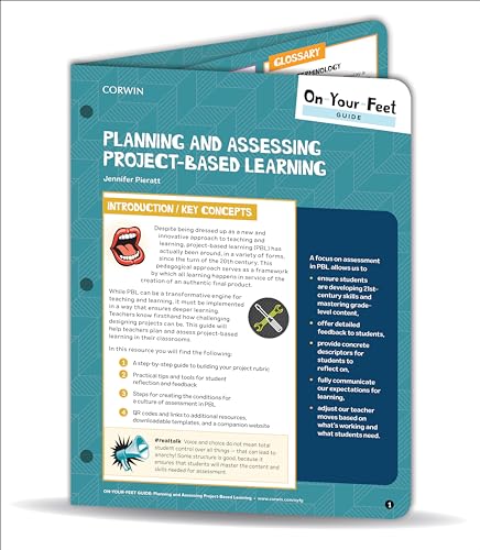 On-Your-Feet Guide: Planning and Assessing Project-Based Learning