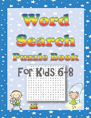 Word Search Puzzle Book for Kids 6-8