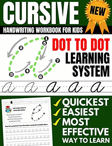 Cursive Handwriting Workbook for Kids