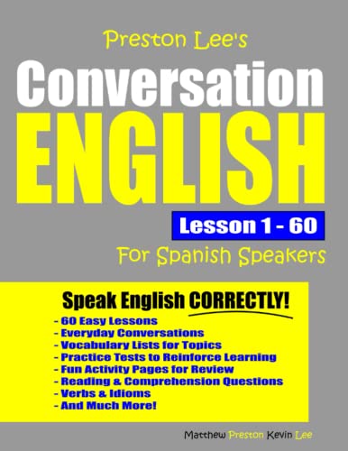 Preston Lee's Conversation English For Spanish Speakers Lesson 1 - 60