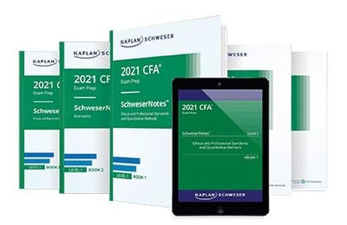 CFA Level  Schweser Notes Content Books  Practice Exam Vol   QuickSheet
