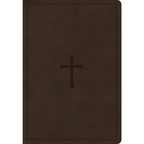 CSB Super Giant Print Reference Bible, Brown