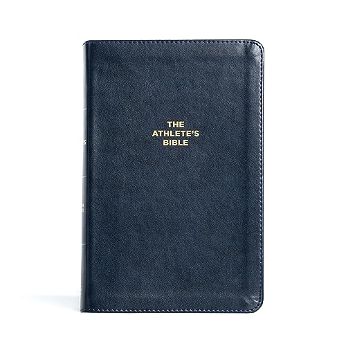CSB Athlete's Bible, Navy LeatherTouch