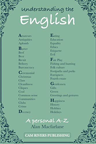 Understanding the English, A personal A-Z
