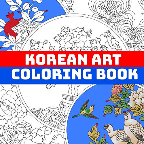 Korean Art Coloring Book