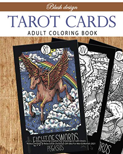 Tarot Cards: Adult Coloring Book