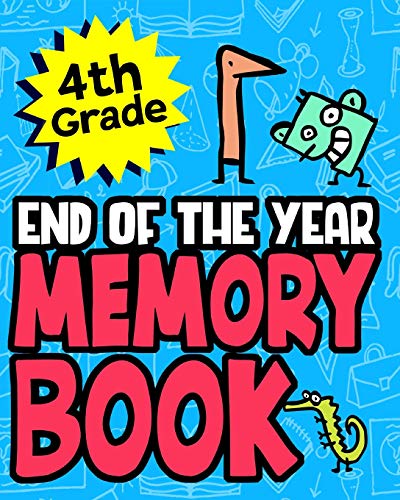 4th Grade End of the Year Memory Book