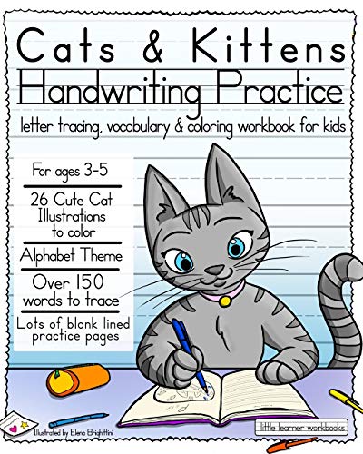 Cats & Kittens Handwriting Practice