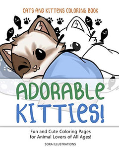 Cats and Kittens Coloring Book 