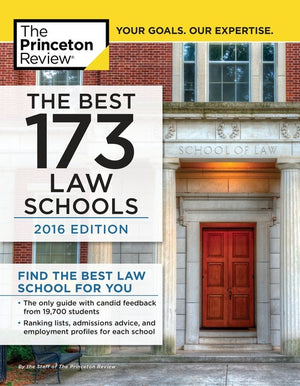 The Best 169 Law Schools, 2016 Edition