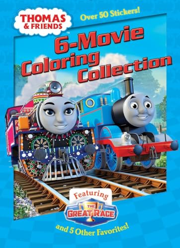 Thomas & Friends 6-Movie Coloring Collection (Thomas & Friends)