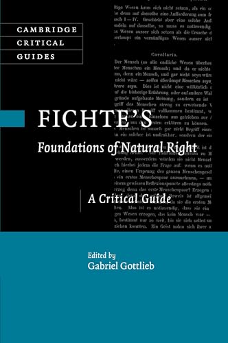 Fichte's Foundations of Natural Right