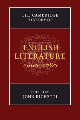 The Cambridge History of English Literature, 16601780