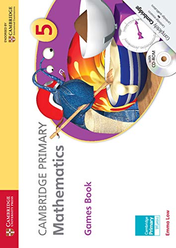 Cambridge Primary Mathematics Stage 5 Games book with CD-ROM