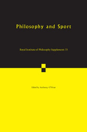 Philosophy and Sport
