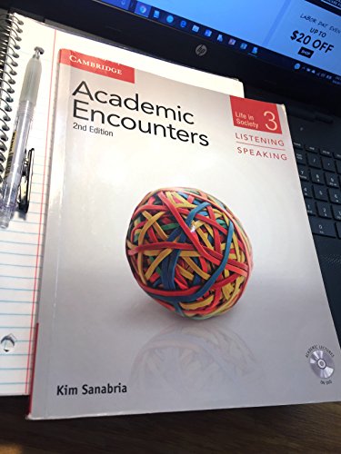 Academic Encounters Level 3 Student's Book Listening and Speaking with DVD