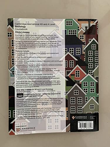 Cambridge International AS and A Level Sociology Coursebook