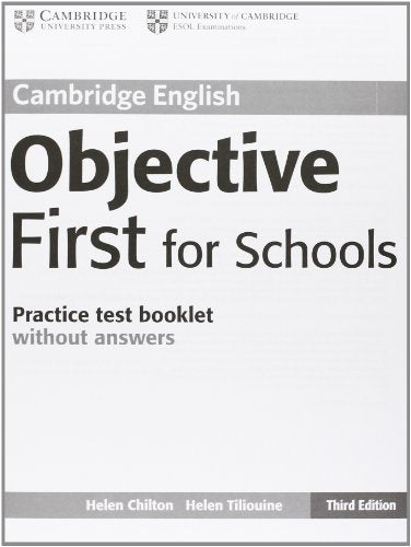 Objective First Teacher's Pack (Student's Book w CD-ROM, Workbook w Audio CD, Practice Test Booklet w/o Answer w CD)
