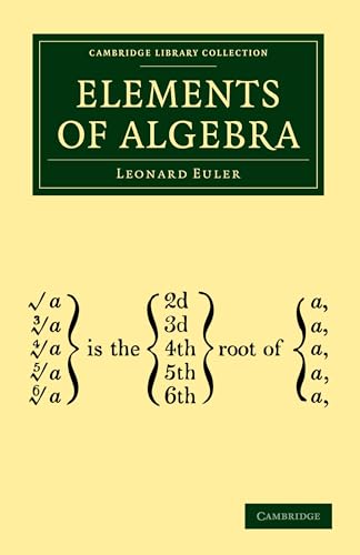 Elements of Algebra